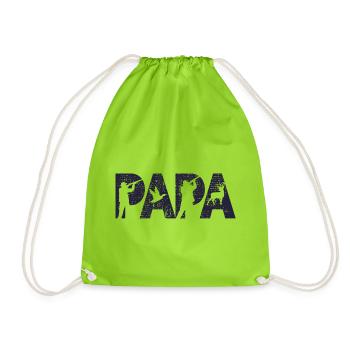 Jaeger fête des pères - Sac de sport léger - vert néon - Devant