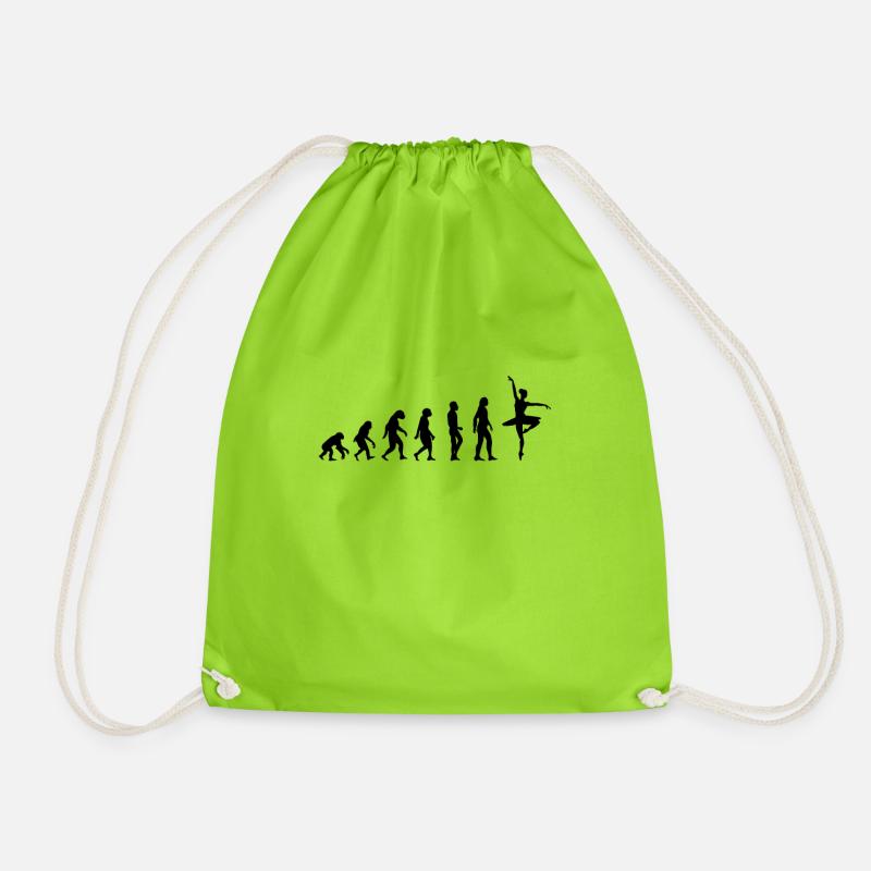 évolution danse classique - Sac de sport léger - vert néon
