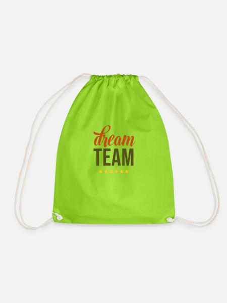 Dream Team 2023 - Turnbeutel - Neongrün