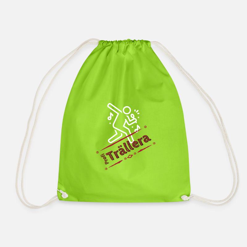 Profi Trällera - Turnbeutel - Neongrün