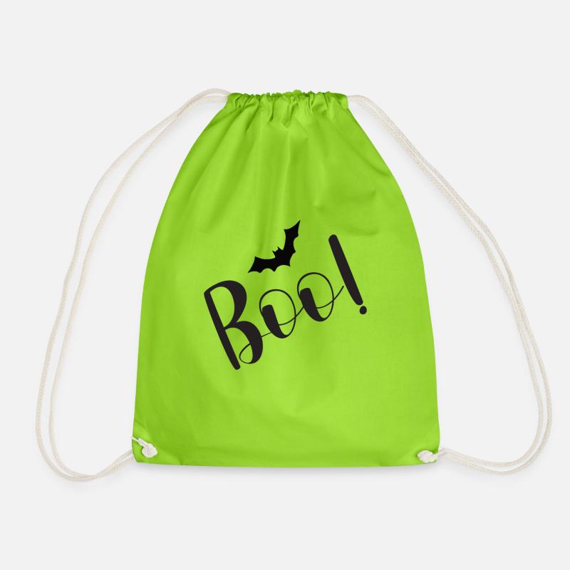 Boo! - Turnbeutel - Neongrün