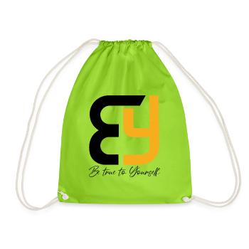 fondateur black - Sac de sport léger - vert néon - Devant