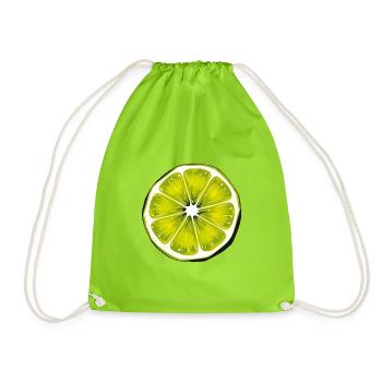 Lime - Turnbeutel - Neongrün - Vorne