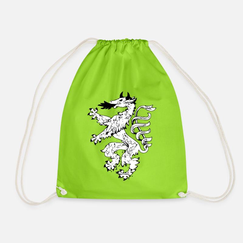 Styria - Drawstring Bag - neon green