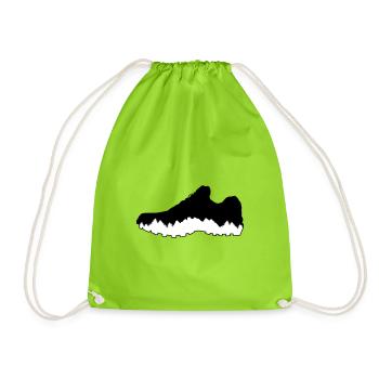 Trail running, running, randonnée - Sac de sport léger - vert néon - Devant