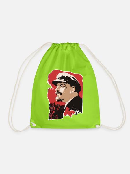 LENIN - Turnbeutel - Neongrün