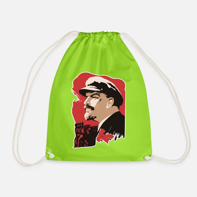 LENIN - Turnbeutel - Neongrün