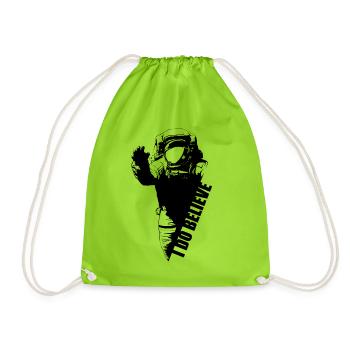 astronaute - Sac de sport léger - vert néon - Devant