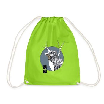 Bird - Turnbeutel - Neongrün - Vorne
