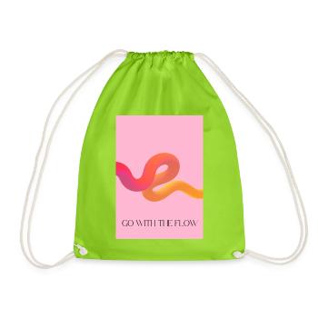 Suivre le courant - Sac de sport léger - vert néon - Devant