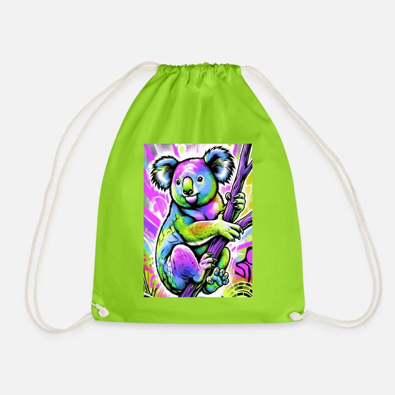 Koala - Sac de sport léger - vert néon