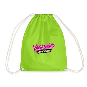 VAGABØ ND_BIKE_CREW_2 - Sac de sport léger - vert néon - Devant