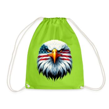 Aigle - Sac de sport léger - vert néon - Devant