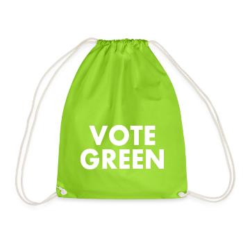 Vote green - Sac de sport léger - vert néon - Devant
