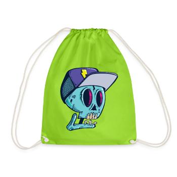 Tod T Shirts - Turnbeutel - Neongrün - Vorne