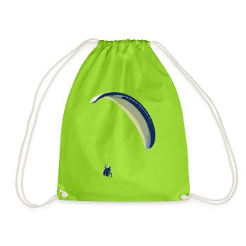 paraglider 12 - Sac de sport léger - vert néon - Devant