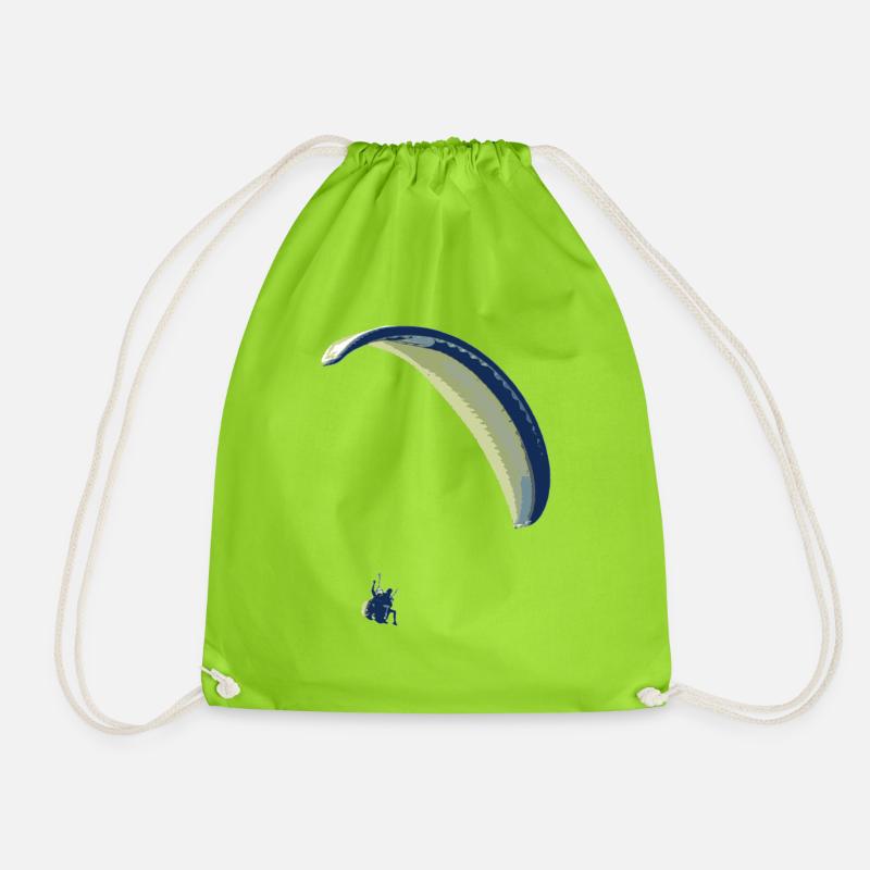 paraglider 12 - Turnbeutel - Neongrün