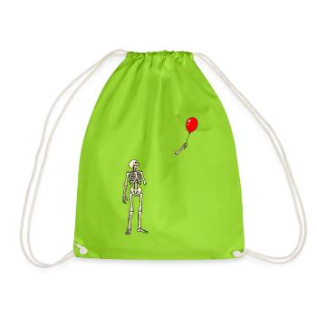 Ballonverlust - Turnbeutel - Neongrün - Vorne