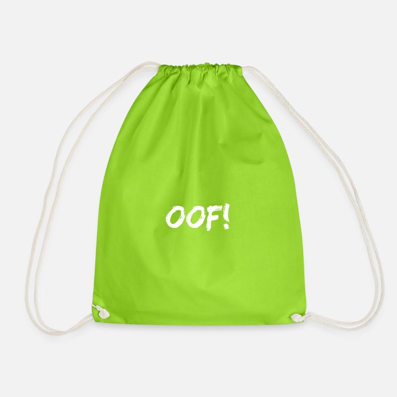 oof! - Turnbeutel - Neongrün