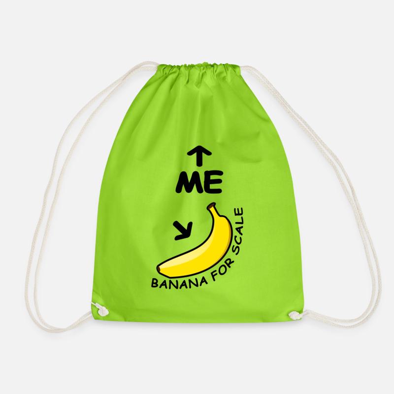 Banana for Scale - Turnbeutel - Neongrün