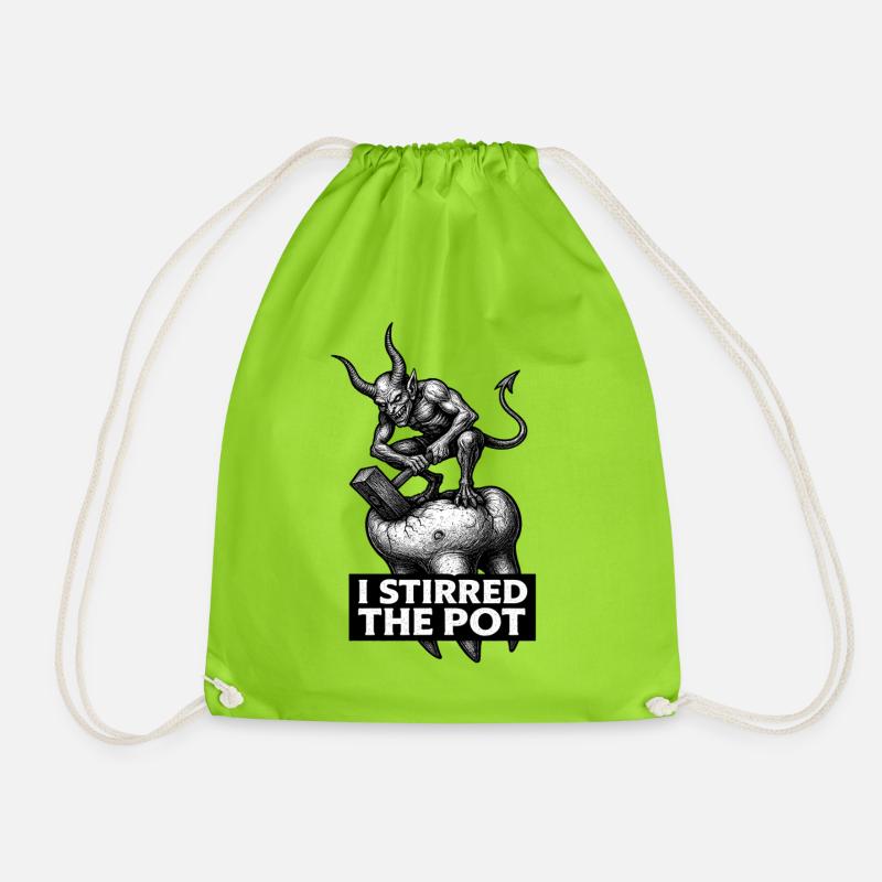 Dentiste infernal - Sac de sport léger - vert néon