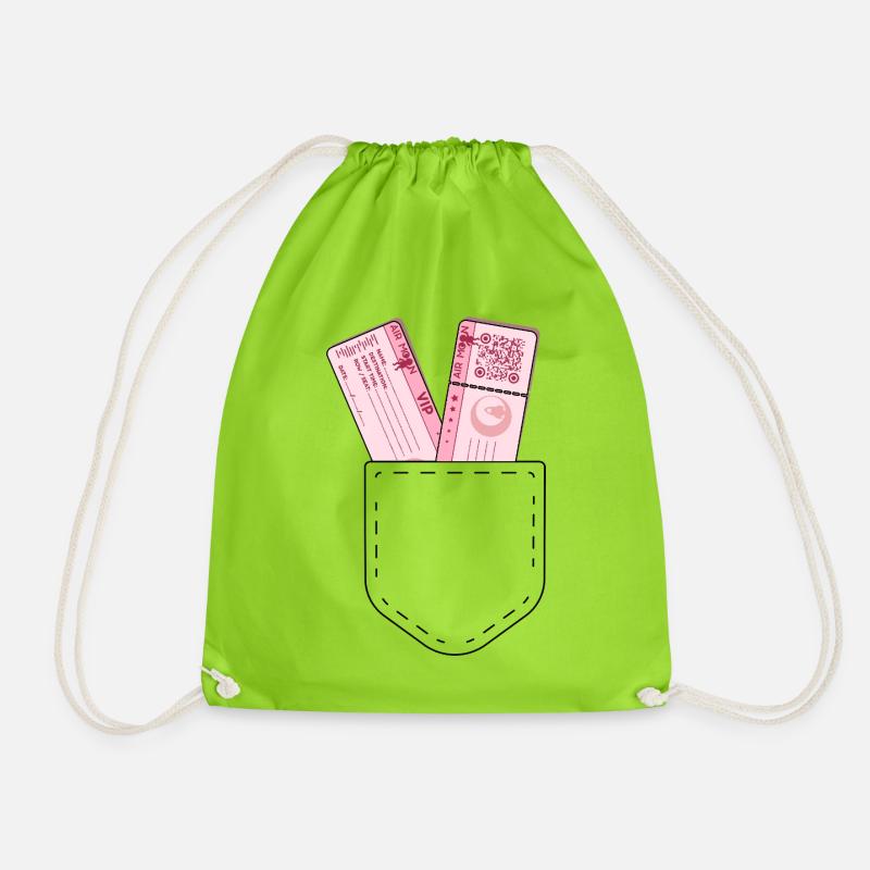 LUNE D’AIR - Sac de sport léger - vert néon
