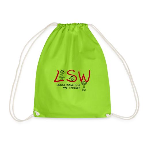 LSW-Logo rot-schwarz - Turnbeutel