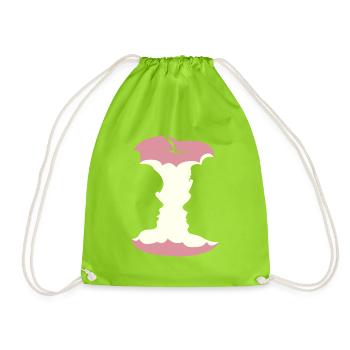 VexierBild (Édition Pomme) - Sac de sport léger - vert néon - Devant
