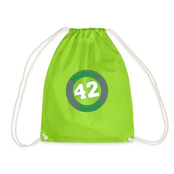 Saint-Etienne - Made in Sainté 42 - Sac de sport léger - vert néon - Devant