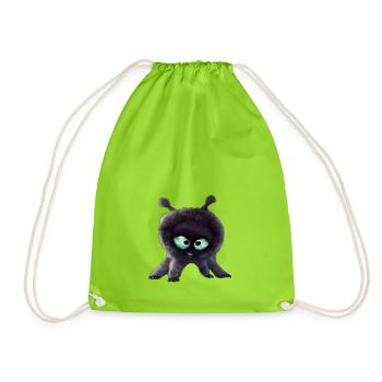 Nightling Fievee, la belle créature - Sac de sport léger - vert néon - Devant