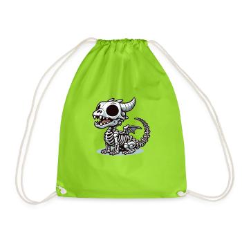 Dragon - Sac de sport léger - vert néon - Devant
