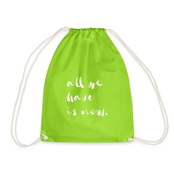 tout ce que nous avons maintenant - Sac de sport léger - vert néon - Devant
