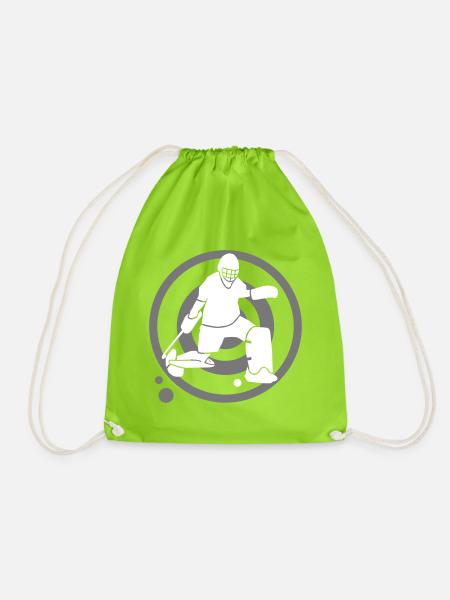 Goalie - Turnbeutel - Neongrün