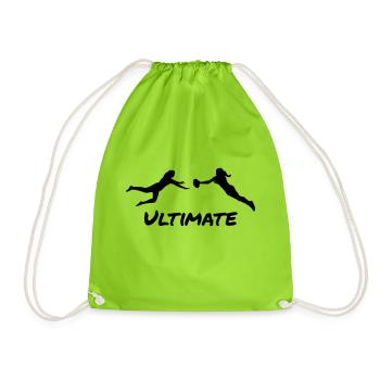 Ultimate Frisbee - Women - Sac de sport léger - vert néon - Devant