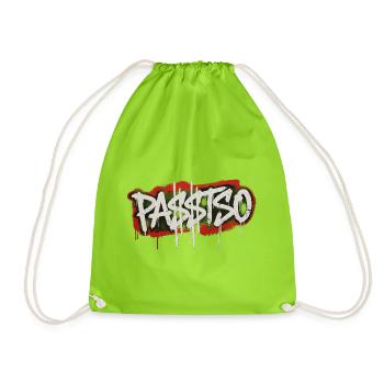 PA$$TSO - Turnbeutel - Neongrün - Vorne