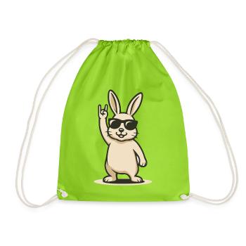 Rock’n’Hoppel - Sac de sport léger - vert néon - Devant