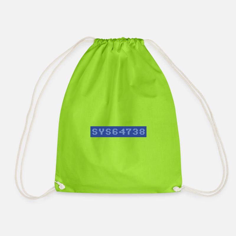 64 : SYS64738 - Sac de sport léger - vert néon