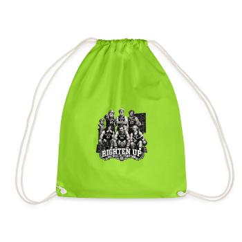 Le_Dream_Team_des_philosophes - Turnbeutel - Neongrün - Vorne