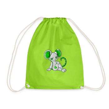 Lyra (Bella Donna‘s wicked world) - Turnbeutel - Neongrün - Vorne