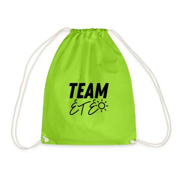 Team été - Sac de sport léger - vert néon - Devant