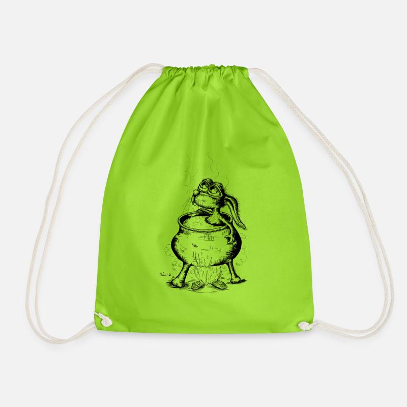 Badefuzzie - Sac de sport léger - vert néon