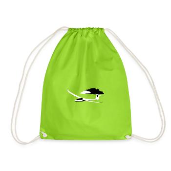 Planeur Planeur Planeur Planeur Planeur Planeur - Sac de sport léger - vert néon - Devant