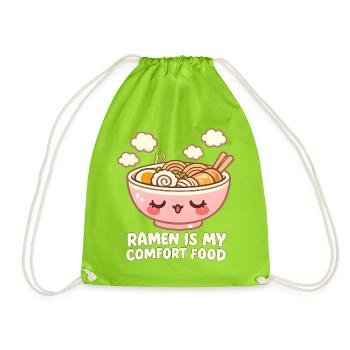 Ramen - Turnbeutel - Neongrün - Vorne