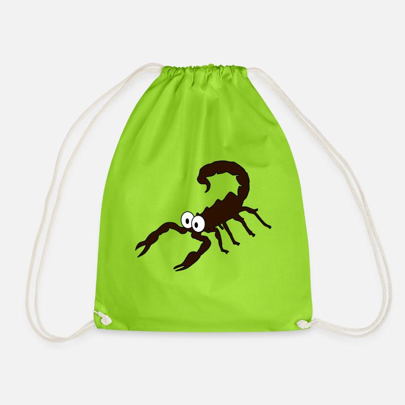 scorpion - Turnbeutel - Neongrün