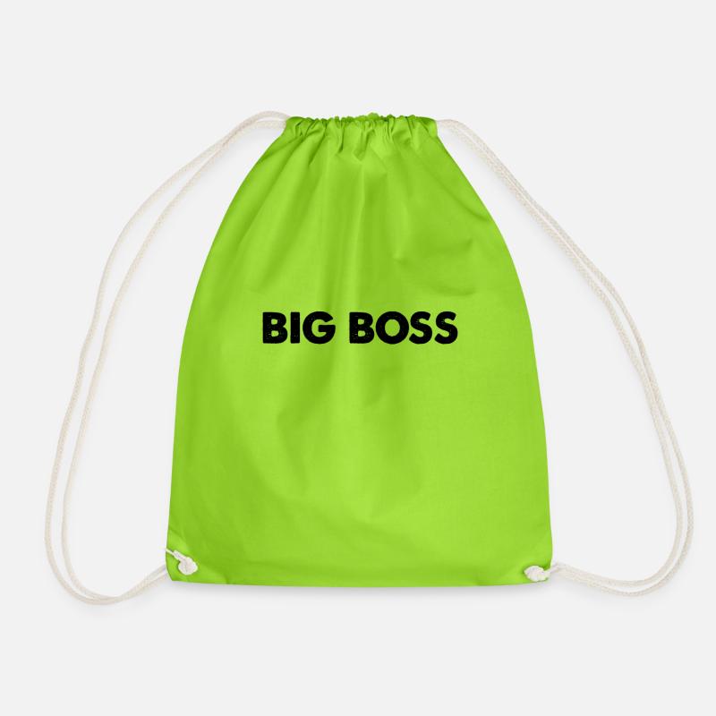 Big Boss - Turnbeutel - Neongrün