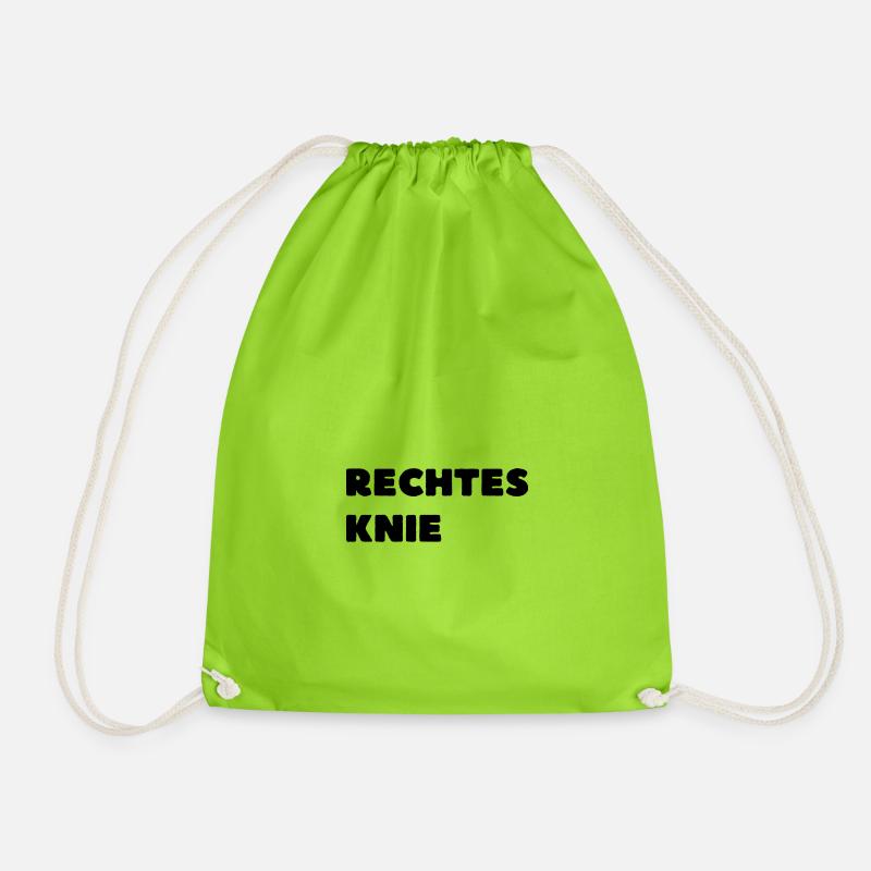 HÜFTE/KNIE REHA - Turnbeutel - Neongrün