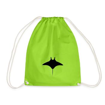 Manta A - Turnbeutel - Neongrün - Vorne