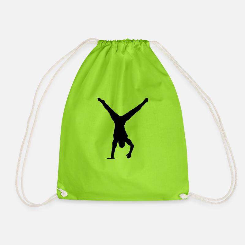 Turner, Turner Handstand - Turnbeutel - Neongrün
