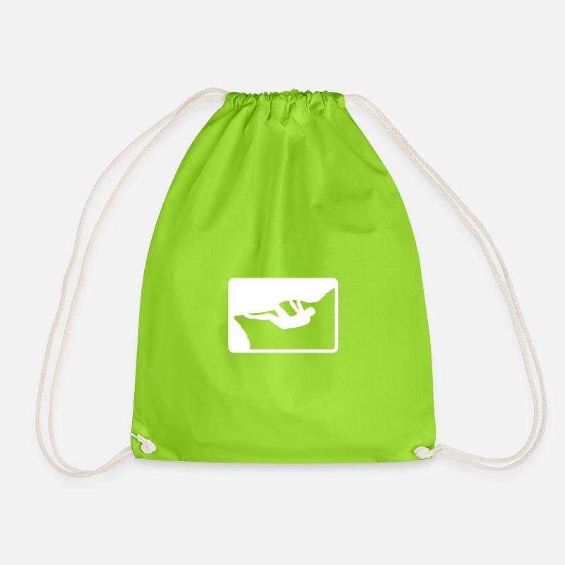 Outdoor Boulderer - Turnbeutel - Neongrün