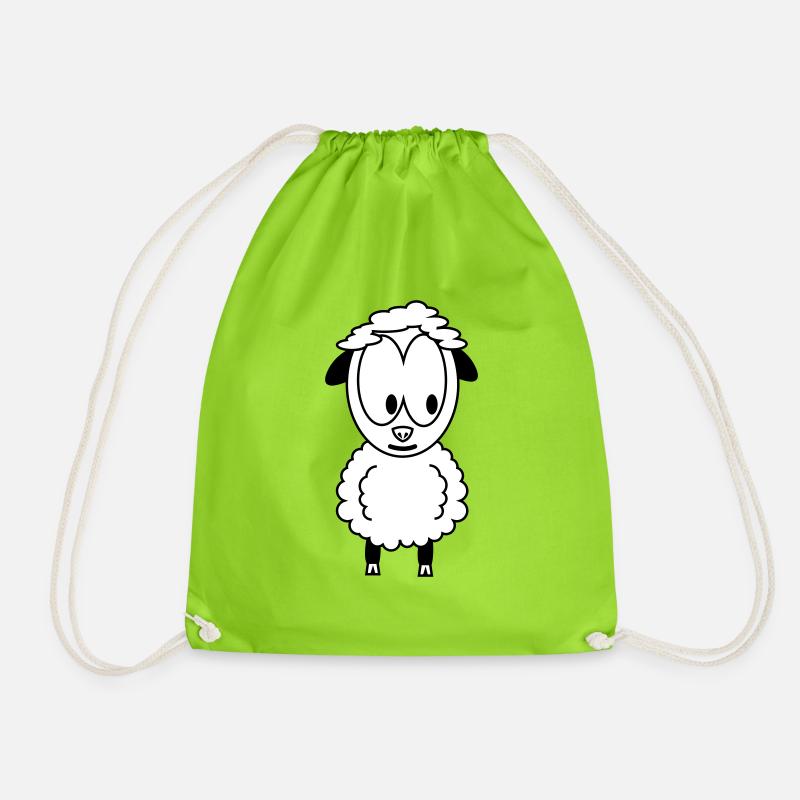 wolle - Sac de sport léger - vert néon